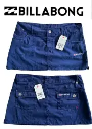 BNWT BILLABONG BACK BEACH VINTAGE STYLE MINI SKIRT SIZE MEDIUM (10) LAST ONE
