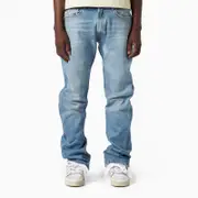 [1989 STUDIO] Moto denim jeans 33 Light blue