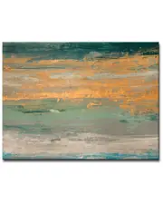 Ready2HangArt Sparkling Seas II Wrapped Canvas Wall Art by Norman Wyatt