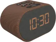 Alarm Clocks Bedside, Radio Alarm Clock, Mains Powered or Battery, FM Radio, USB