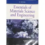 ESSENTIALS OF MATERIALS SCIENCE AND ENGINEERING