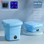 Portable Washing Machine 4.5L Mini Dehydratable Dormitory Sock Underwear Panties
