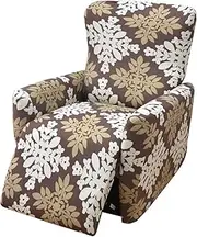 Stretch Recliner Couch Cover 4-Pieces 1Seat Recliner Chair Slipcovers with Pockets Sofa Cover Recliner Lazy Boy Furniture Protector for Living Room (Color : #17)