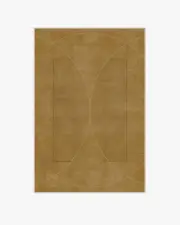 120' x 185' | Machine Washable Runner Rug | Kid & Pet Friendly | Indoor Rug | Ayla Gold Rug by Architectural Digest | Ruggable