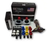 Jamma 60-IN-1 Mame, Retro PI Classic Arcade Multigame game cocktail control kit