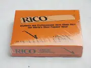 RICO Alto CLARINET reeds NEW - box of 25 - #3 Strength Gauge
