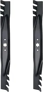 Apeixoto 2PACK 942-0616 Blades Compatible with 42'' Cut MTD, Cub Cadet Troy-Bilt Mowers Mulching Blades Replace OE MTD Cub Cadet 742-04126 742-0616