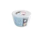 Pyrex Cook&freeze Container with Lid, Glass, White 17x11x17 CM