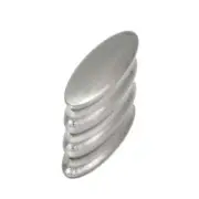 Hickory Hardware Metropolis Satin Nickel 5/8"cc Oval Cabinet Knob Pull P3211-SN
