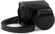 [MegaGear] Ever Ready Leather Camera Case, Bag - Protective Cover for Nikon Coolpix P610 with Zoom Lens, P530, P520