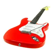 Karrera 39in Electric Guitar Music String Instrument - Red
