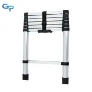 6.6/8.5FT Telescoping Ladders Multi-Purpose Folding Aluminum Extension Ladder