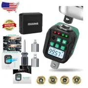 Precision Digital Torque Wrench Adapter with 6 Preset Values & 500 Data Storage