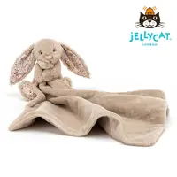 在飛比找誠品線上優惠-Jellycat蒙布朗碎花灰兔安撫巾