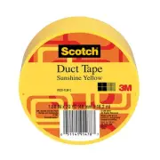 Scotch Colored Duct Tape, 1 7/8" x 20 Yd., Yellow