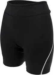 Hellery 1.5mm Neoprene Wetsuit Shorts Surf Scuba Snorkeling Diving Short Trousers Pants, Gray for Men, L