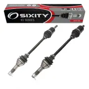 2 pc Sixity XT Front Left Right Axles for Can-Am Defender DPS HD10 HD5 HD8 z8
