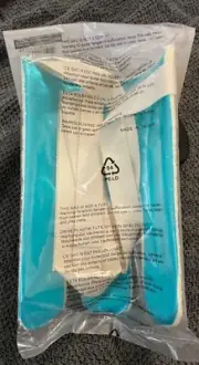 soft sock aid blue and whiite
