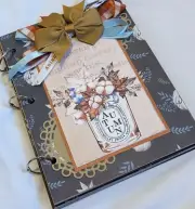 Fall premade junk journal, photo album, planner