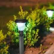 Garden Light Stakes 8Pcs Plastic Ground Stake Spike For Solar Lamps