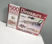 New Sealed Dinosaurs 500 Piece Jigsaw Puzzle by Puzzlebilities Hinkler
