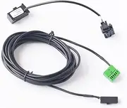 MeiKeL Bluetooth Wire Harness Cables + Microphone Fit for VW CD Player Fit for Skoda Columbus Fit for Seat MediaSystem