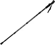 BESPORTBLE Straight Trekking Pole Accessary for Hiking Walking Accessories Walking Poles for Hiking Outdoor Trekking Poles Hiking Sticks for Women Hiking Pole Aluminum Alloy Black