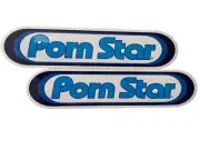 PORNSTAR STICKERS 2 HUSTLER PORNHUB Supreme 90’s Decals Vintage MOTOX REDBULL