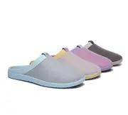 TARRAMARRA® Removable Insoles Soft Colorful Home Slippers - Blue / Light Grey / AU Ladies 4 / AU Men 2 / EU 35