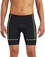 [Zoot] Men’s Core 7-Inch Tri Shorts – Men’s Performance Triathlon Shorts with Drawstring Closure and Hip Pockets