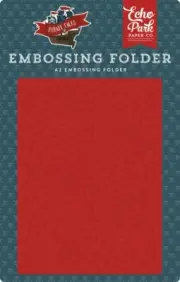 Echo Park Paper PIRATE TALES A2 Embossing Folder - Pirate Spots