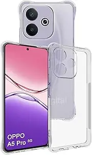 Ezydigitals Case for Oppo A5 Pro 5G Shockproof TPU Gel Rubber Soft Case Cover