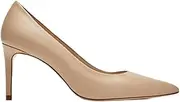 [ZIRIA] Office Shoes Women Solid Color Pointed Toe Stiletto High Heels Women Pumps Genuine Leather Ladies Shoes