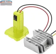 10A 120W DC 18V to DC 12V Step Down Converter Aadpter for Ryobi 18V Li-ion Battery DIY Power Wheel Inverter Buck Boost Voltage Regulator