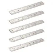 5X Vintage Stainless Steel Ruler Rule Scale Machinist Tools 20CM H6S59247