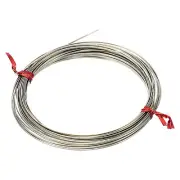 Half Hard Nickel Silver Wire, 20Gauge/0.8x0.4mm ,6m Half Round Craft Wire