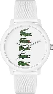 [Lacoste] Men's 12.12 2011280 Quartz Watch, White, 42 mm Case Diameter