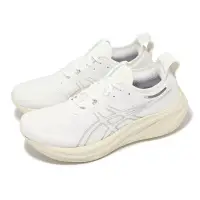 在飛比找博客來優惠-Asics 慢跑鞋 GEL-Nimbus 26 男鞋 米白 