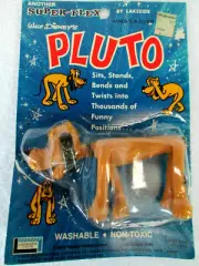 Vintage 1971 Lakeside Walt Disney's Pluto Super-Flex bendy figure