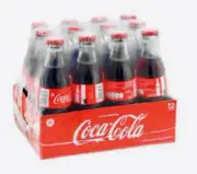 Mexican Coke Glass | Coca Cola Chiquitas Vidrio | 8oz | 235ml | Pack of 12