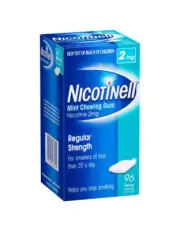 Nicotinell Regular Strength 2mg Mint Chewing Gum 96 Pieces