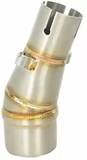 FIT FOR Kawasaki Ninja 250,300cc exhaust link mid bend pipe Stainless Steel
