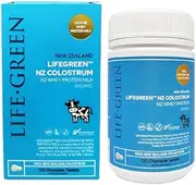 LIFEGREEN NZ Colostrum Whey Protein 1800 120 Chewable Tablets