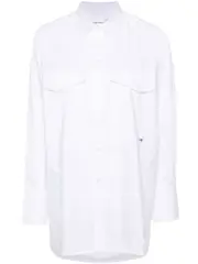 [Victoria Beckham] Victoria Beckham-Camicia Oversize Xl Con Tasche-Donna 8 UK