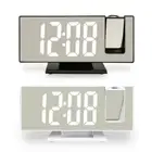 Digital Clock Large Display LED Digital Alarm Clock for Bedroom with Projection