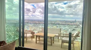 Tlv 4BR 2BA Sea view top luxury penthouse