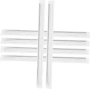 BRIGHTFUFU 6 Pack Glass Door Cleaner Blade Car Windshield Scraper for Window Tile Squeegee Blade Mirror Scraper Window Squeegee Refill