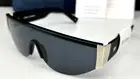 LE SPECS VIPER Sunglasses Women's Black/Gold Frame Gray Gradient Lens NEW