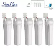 10 Inch Home Whole House Water Filter Housing System for 10" x 2.5" Water Filter