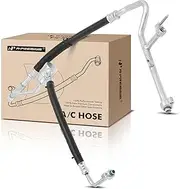 A-Premium A/C Suction and Discharge Hose Assembly Compatible with Ford Expedition 2004 & Lincoln Navigator 2003-2004 with Rear Temperature Controls, Replace# YF3050